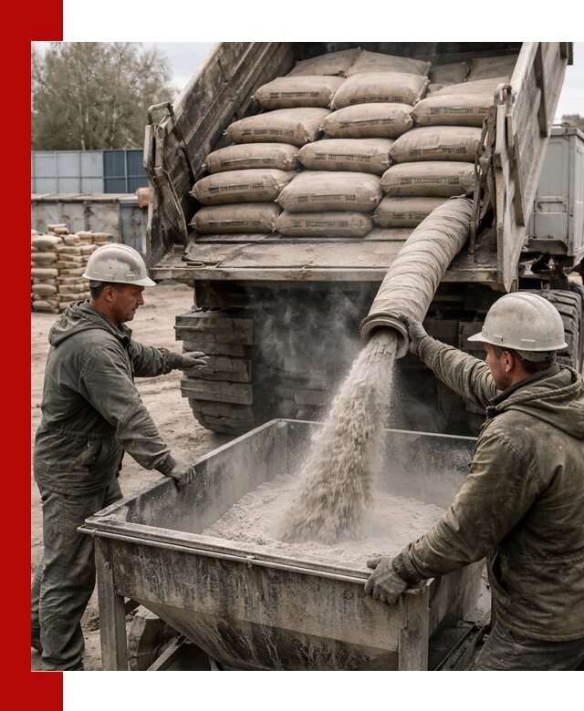 Доставка цемента М400 в Котельниках оптом и в розницу