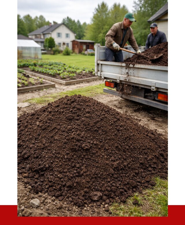 Плодородный грунт в Котельниках с доставкой от 4460 р. | ПРОНЕРУДКтн