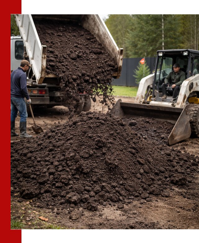 Плодородный грунт с доставкой в Котельниках для садов и огородов