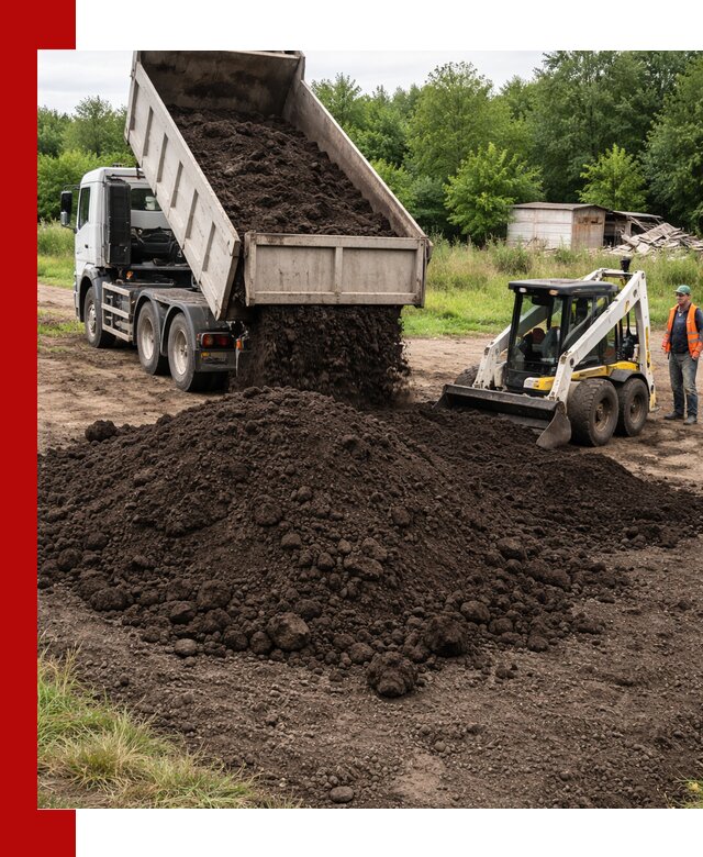 Поставка плодородной земли с доставкой самосвалом в Котельниках