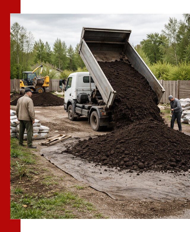Доставка качественного почвогрунта в Котельниках оптом и в розницу
