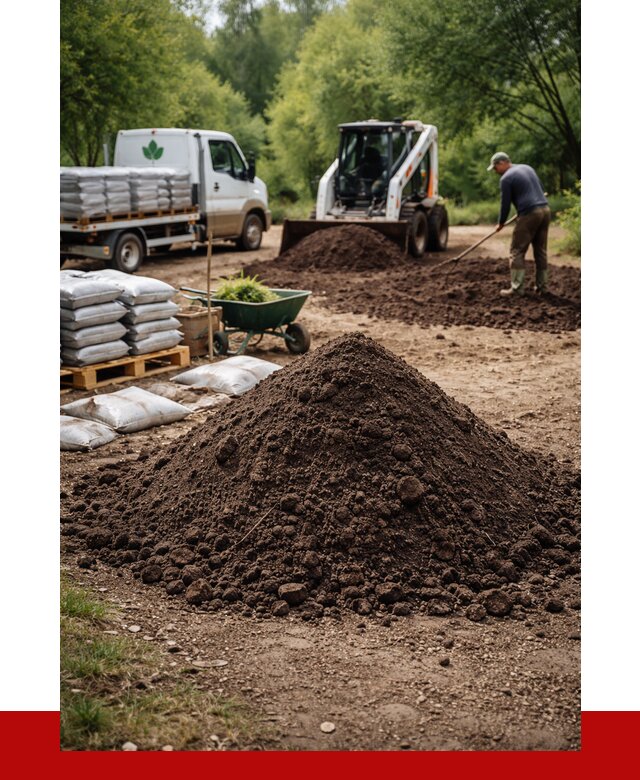 Грунт для озеленения с доставкой в Котельниках от 1911 р. | ПРОНЕРУДКтн