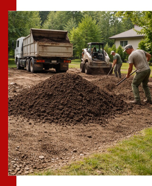 Доставка и укладка грунта для газона в Котельниках