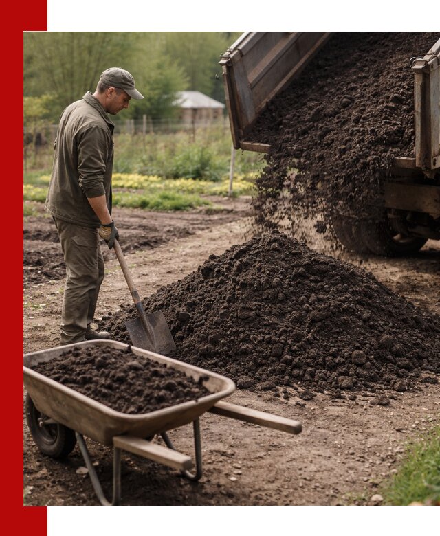 Доставка качественной земли для огорода в Котельниках