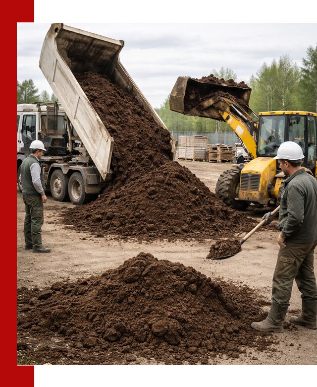 Доставка торфа оптом и в мешках в Котельниках