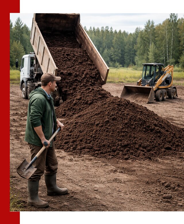 Купить верховой торф с доставкой в Котельниках для садоводства и растений