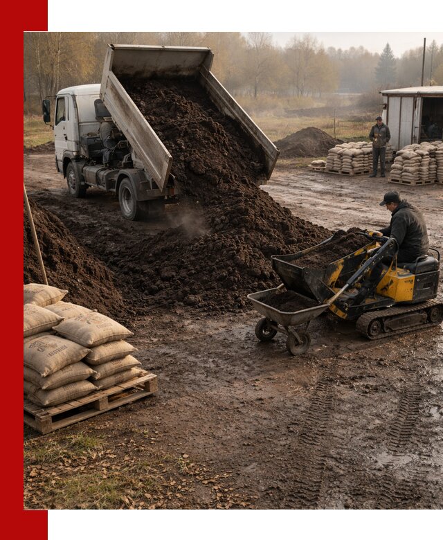 Кислый торф в доставке по выгодным ценам в Котельниках