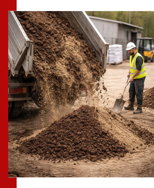 Доставка торфо-песчаной смеси в Котельниках для строительства и озеленения