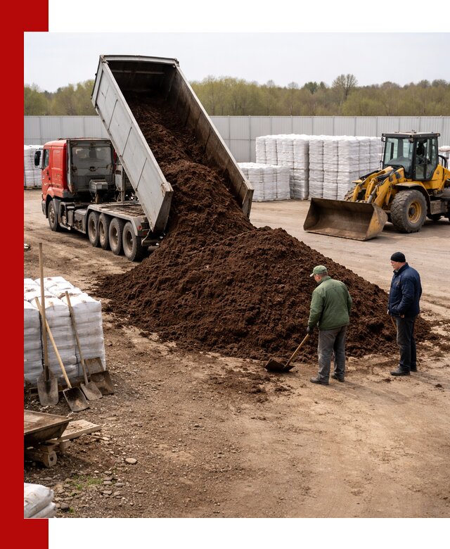 Доставка торфяных смесей оптом и в розницу в Котельниках