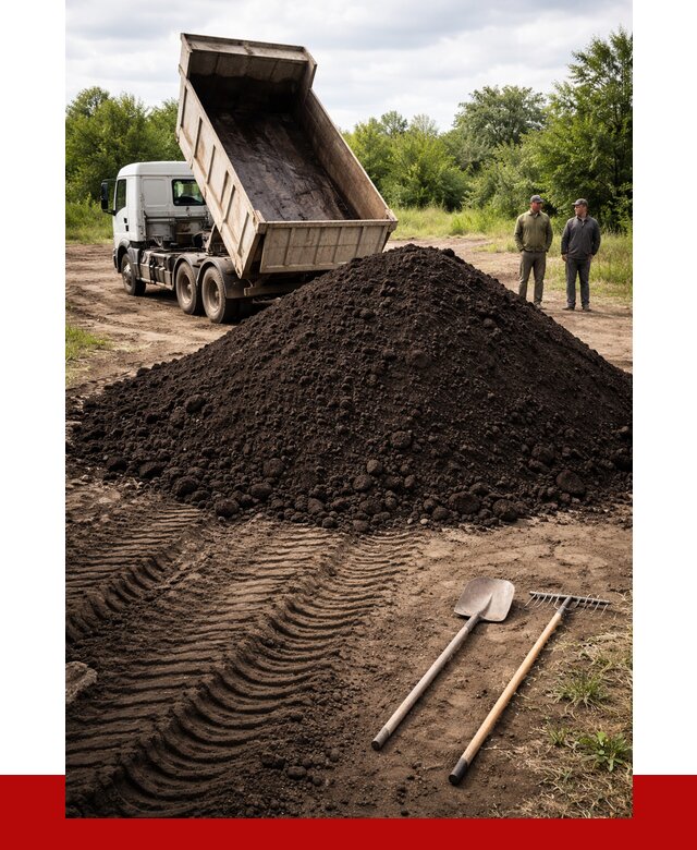 Купить чернозем навалом в Котельниках от 1274 р. за куб | ПРОНЕРУДКтн