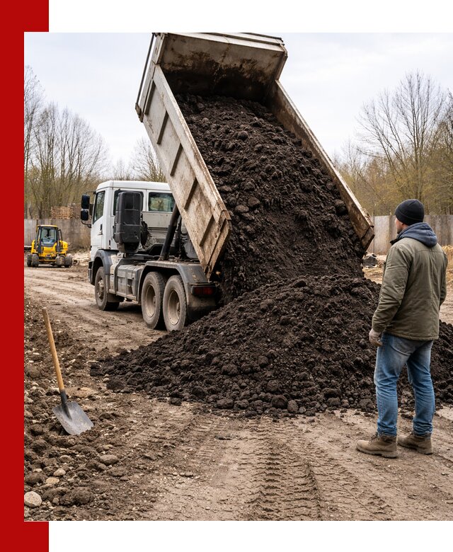 Доставка чернозема навалом в Котельниках быстро и выгодно