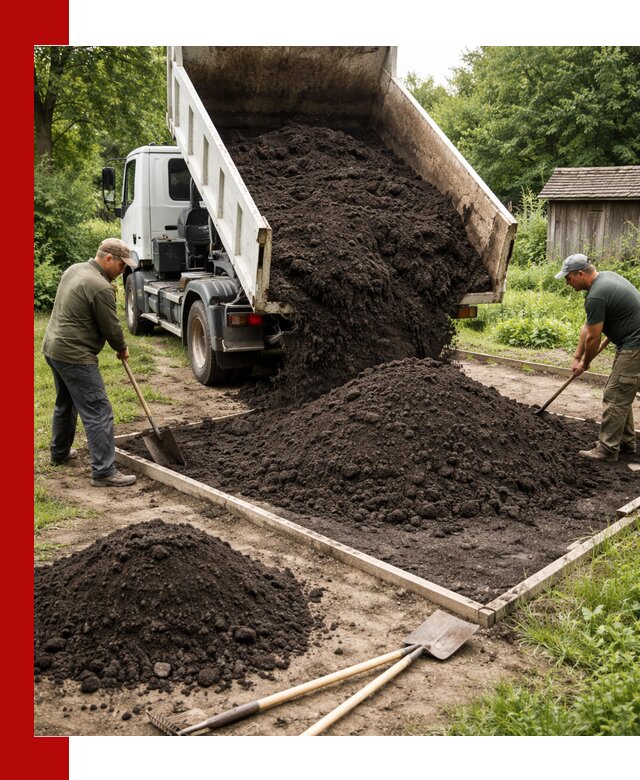 Купить чистый чернозем для огорода с доставкой в Котельниках