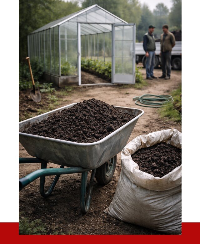 Чернозем для теплицы в Котельниках с доставкой от 1593 р. | ПРОНЕРУДКтн