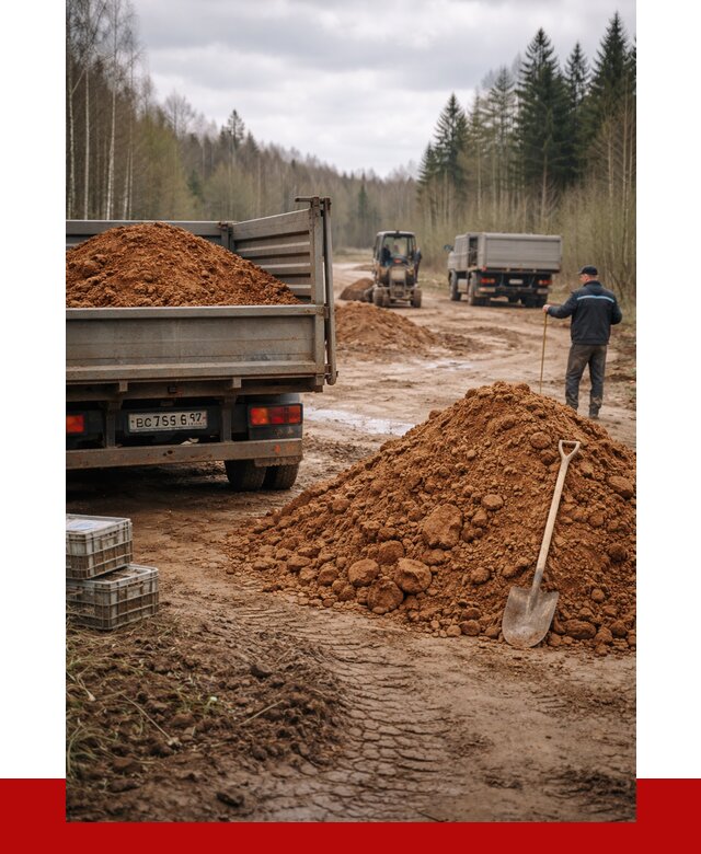 Глина и суглинки в Котельниках от 4778 р. за куб | ПРОНЕРУДКтн