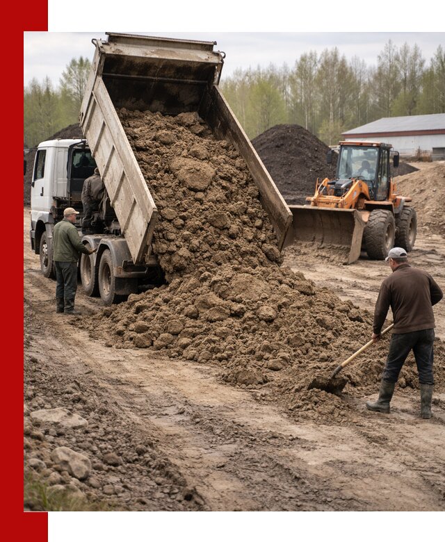 Доставка глин и суглинков в Котельниках оптом и вкрай