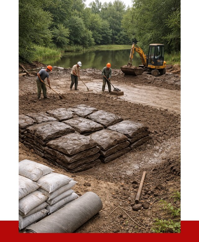 Купить глину для пруда в Котельниках от 4778 р. с доставкой | ПРОНЕРУДКтн
