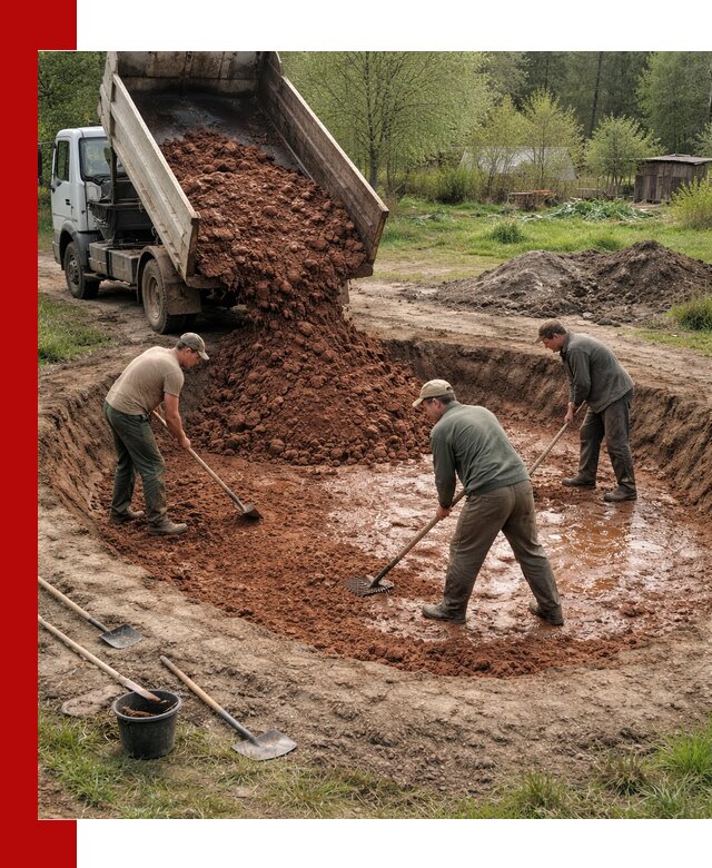 Купить качественную глину для пруда в Котельниках