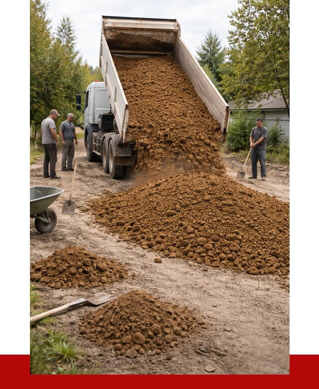 Купить суглинок с доставкой в Котельниках от 2655 р. за куб | ПРОНЕРУДКтн