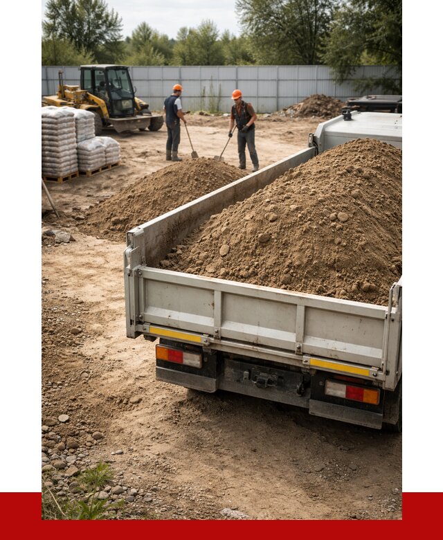 Супесь с доставкой в Котельниках от 2601 р. за куб | ПРОНЕРУДКтн