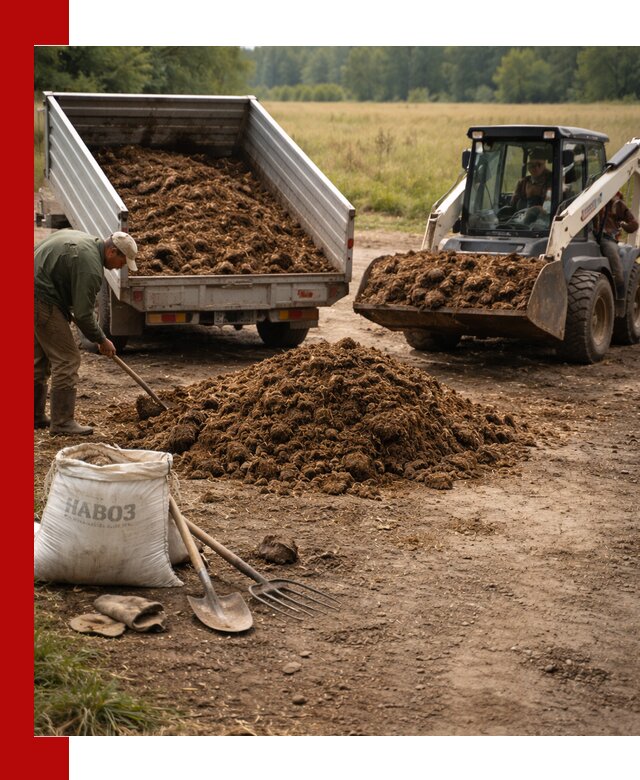 Доставка конского навоза в Котельниках с разгрузкой и доставкой на объект