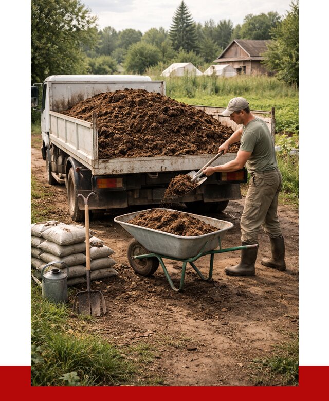 Купить коровий навоз с доставкой в Котельниках от 1911 р. | ПРОНЕРУДКтн