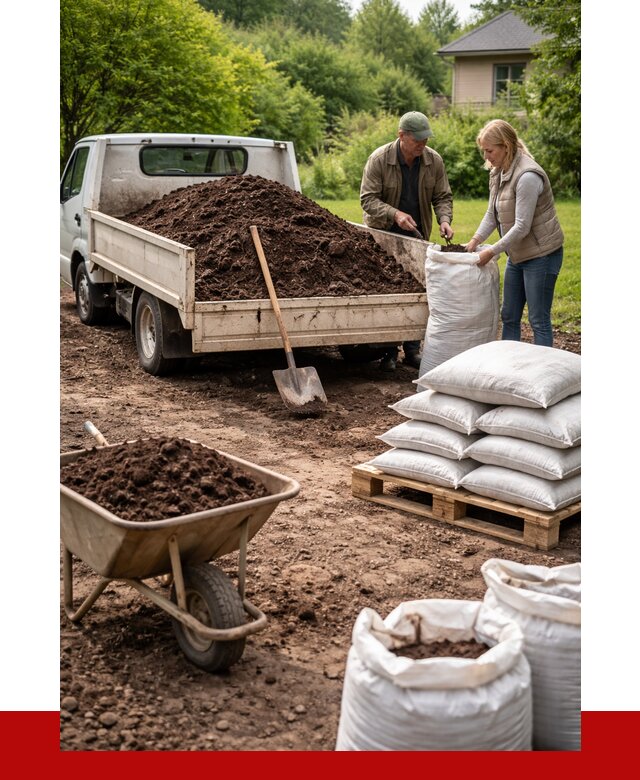 Перегной в мешках с доставкой в Котельниках от 2336 р. | ПРОНЕРУДКтн