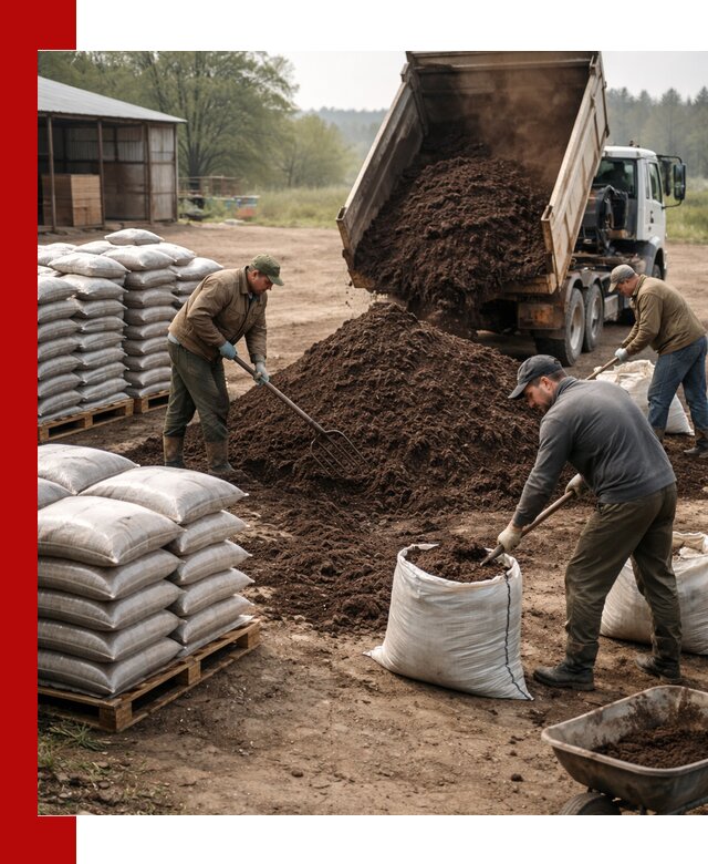 Доставка компоста оптом и в розницу в Котельниках