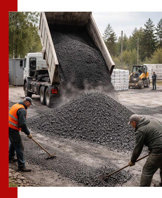 Доставка и продажа асфальтного гранулята в Котельниках