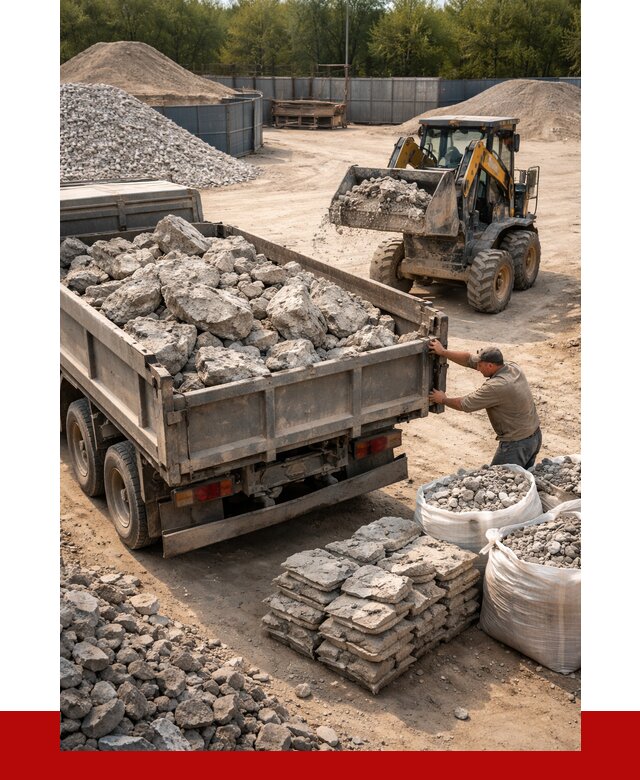 Купить бой бетона с доставкой в Котельниках от 5097 р. | ПРОНЕРУДКтн