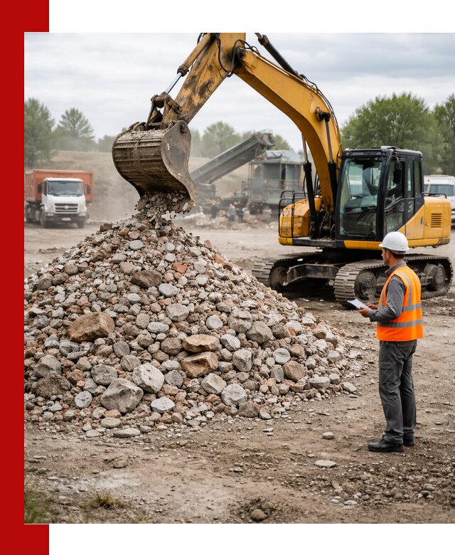 Доставка и вывоз строительного боя в Котельниках