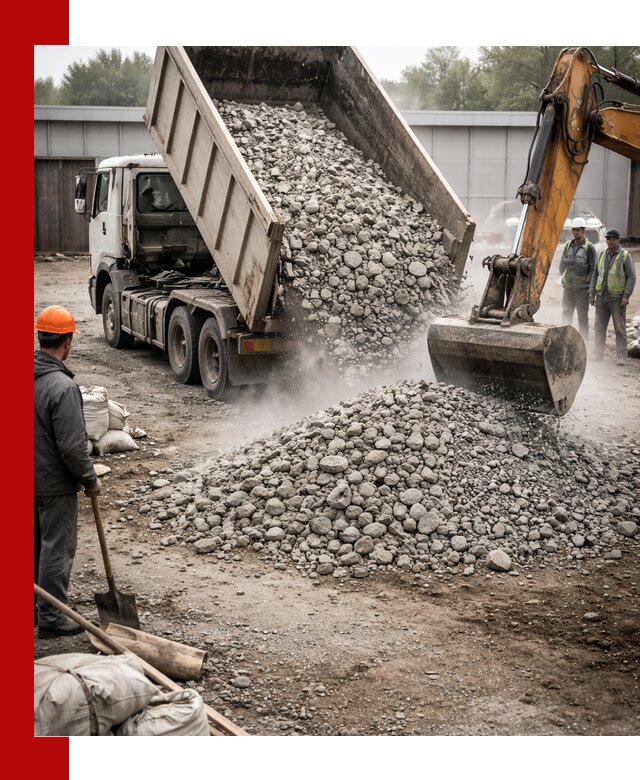 Доставка дробленого бетона в Котельниках оптом и в розницу