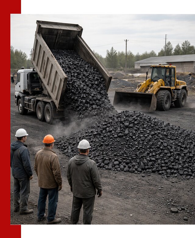 Доставка угля антрацита в Котельниках с самосвалами и погрузкой