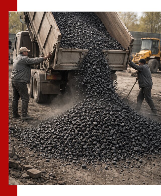 Доставка угля семечка самосвалами в Котельниках