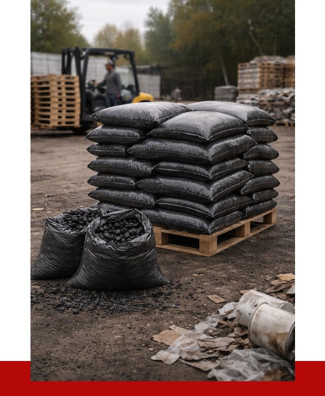Купить уголь в мешках с доставкой в Котельниках от 7964 р. | ПРОНЕРУДКтн