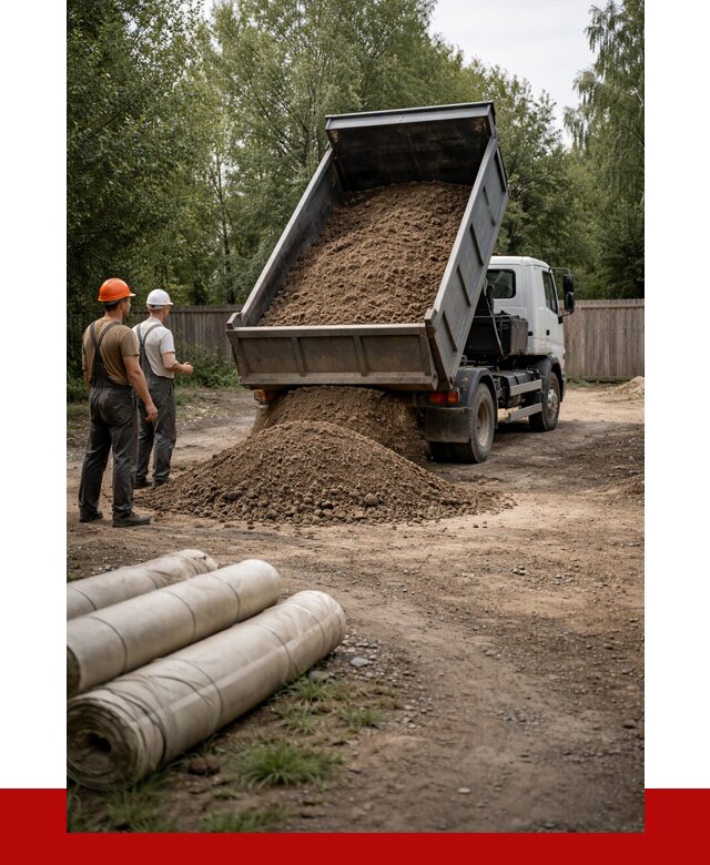 Доставка сыпучих материалов самосвалом в Котельников от 4460 р. | ПРОНЕРУДКтн