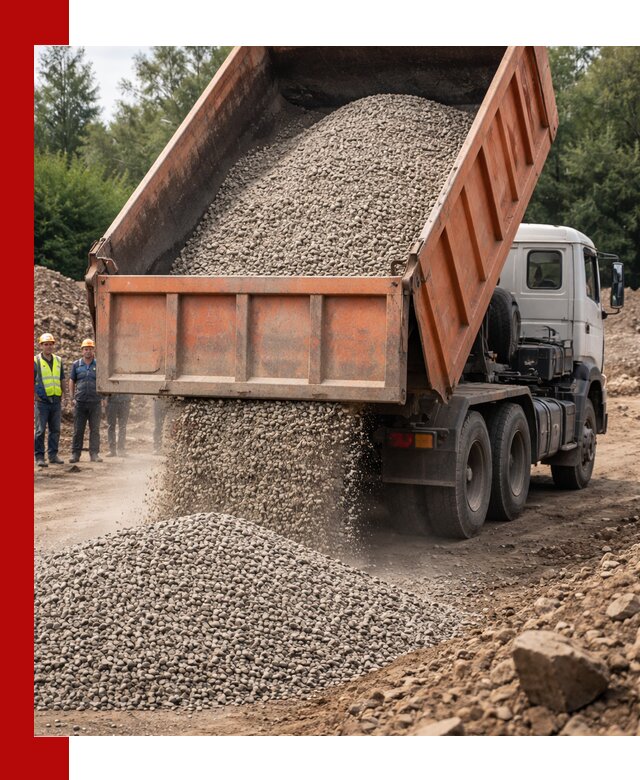 Доставка сыпучих материалов самосвалом в Котельниках быстро и надежно