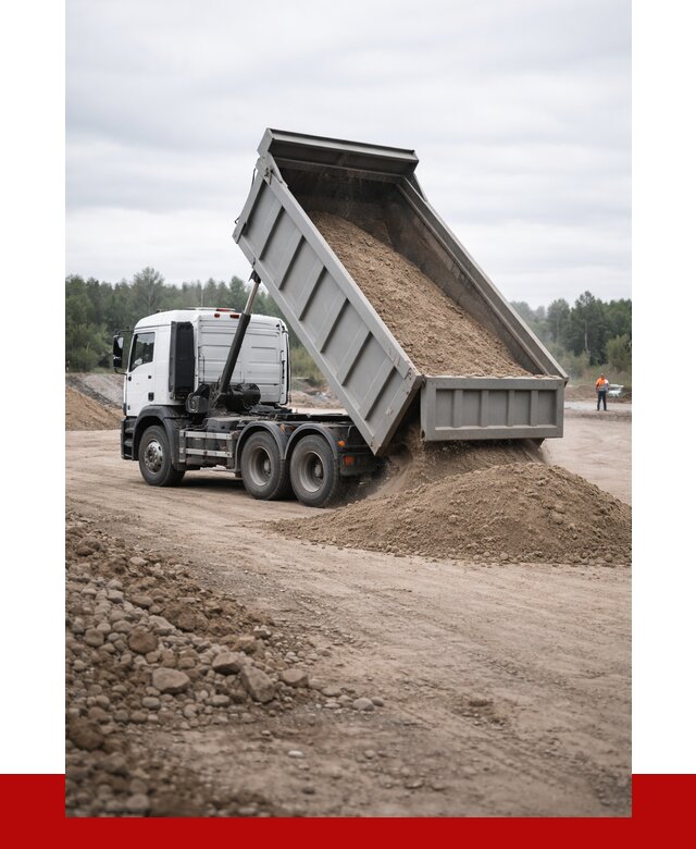 Доставка самосвалом 15 кубов в Котельниках от 6902 руб. | ПРОНЕРУДКтн