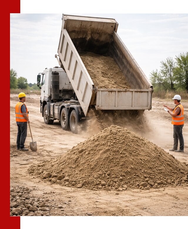 Доставка самосвалом 15 кубов в Котельниках за город и по городу