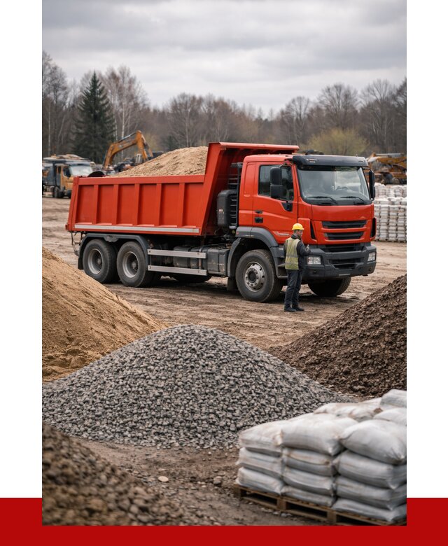 Доставка самосвалом 25 кубов в Котельниках от 7964 р. | ПРОНЕРУДКтн