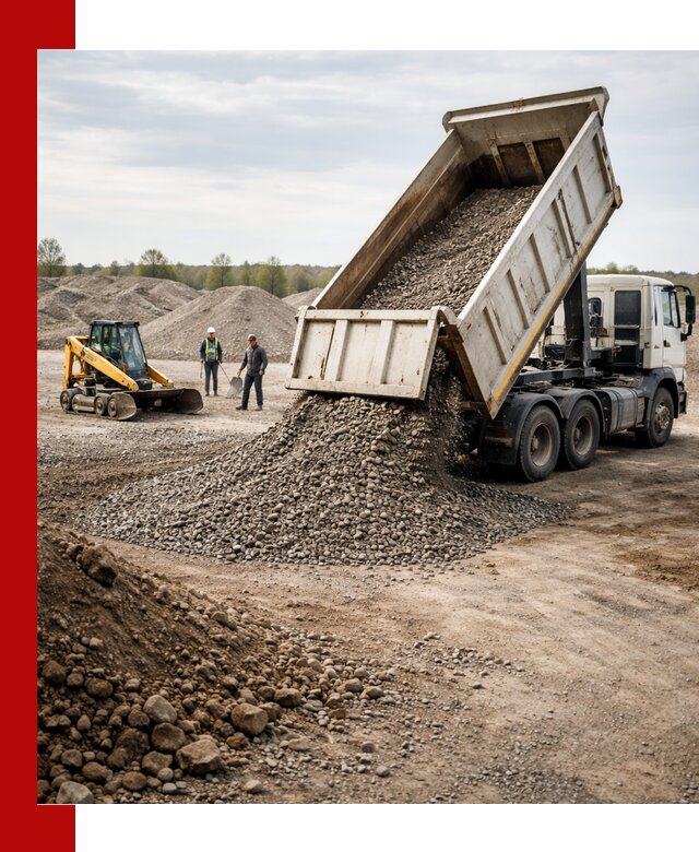 Доставка самосвалом 25 м³ в Котельниках быстро и надежно