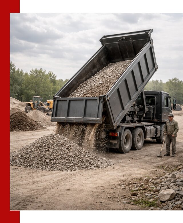 Доставка самосвалом 30 м3 по выгодным ценам в Котельниках