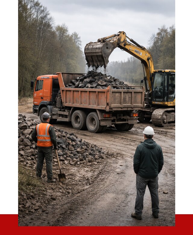 Вывоз асфальта в Котельниках от 4778 р. самосвалом ПРОНЕРУДКтн