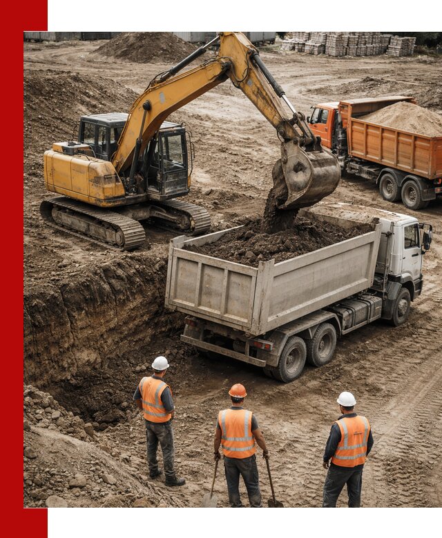 Разработка грунта для строительства и благоустройства в Котельниках