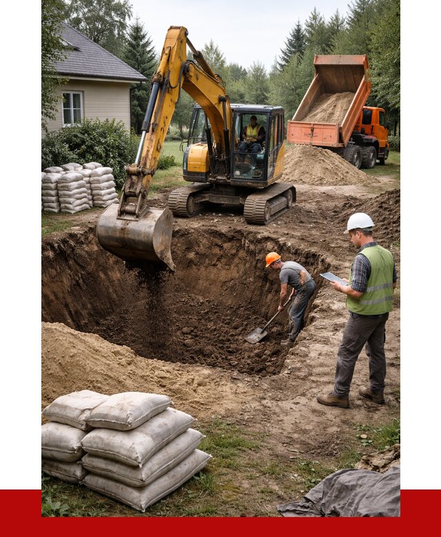 Рытье котлована в Котельниках быстро от 4778 р. ПРОНЕРУДКтн